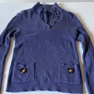 Moda International sweater with buttons